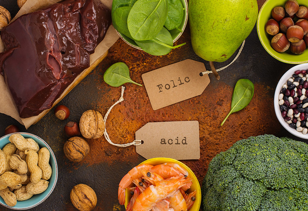 thực phẩm giàu axit folic