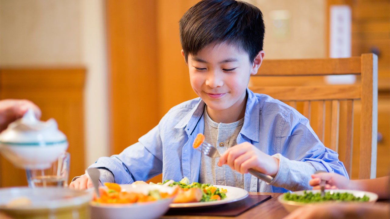 thức ăn cho trẻ béo phì